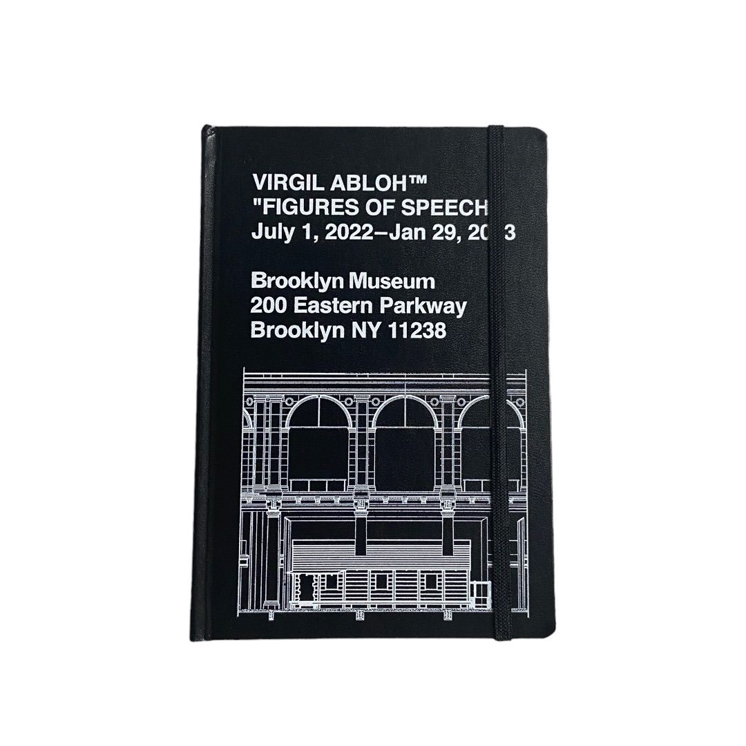 virgil abloh × Brooklyn Museum Figures of Speech note book