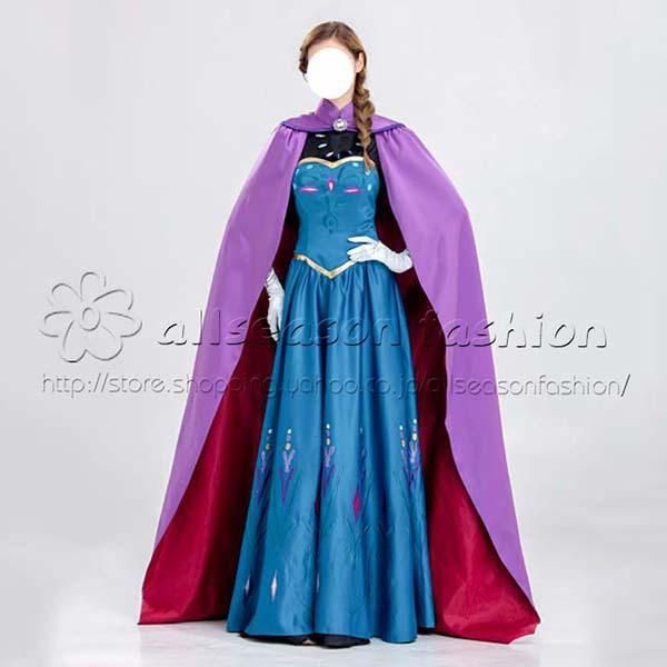 新品 アナと雪の女王 エルサ コスプレ 衣装 エルサ 戴冠式