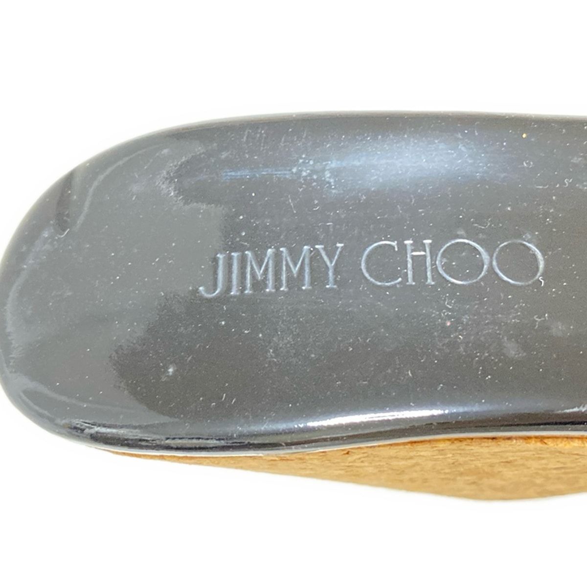 JIMMY CHOO(ジミーチュウ) ミュール 36 レディース - 黒