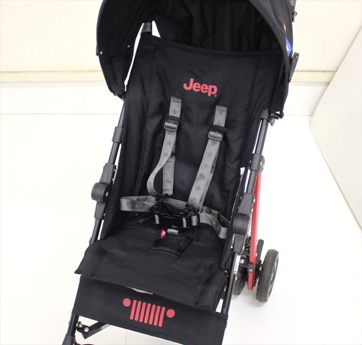 J is for Jeep スポーツリミテッド アンブレラストローラー ブラック 