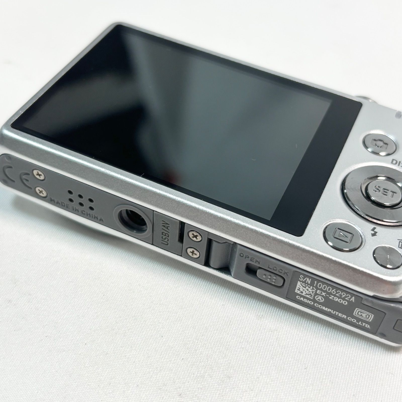 【美品、稼働品】CASIO　EXILIMEX-Z900SRシルバー Amazon | ”EXILIM EX-Z900SR シルバー” | コンパクト 通販