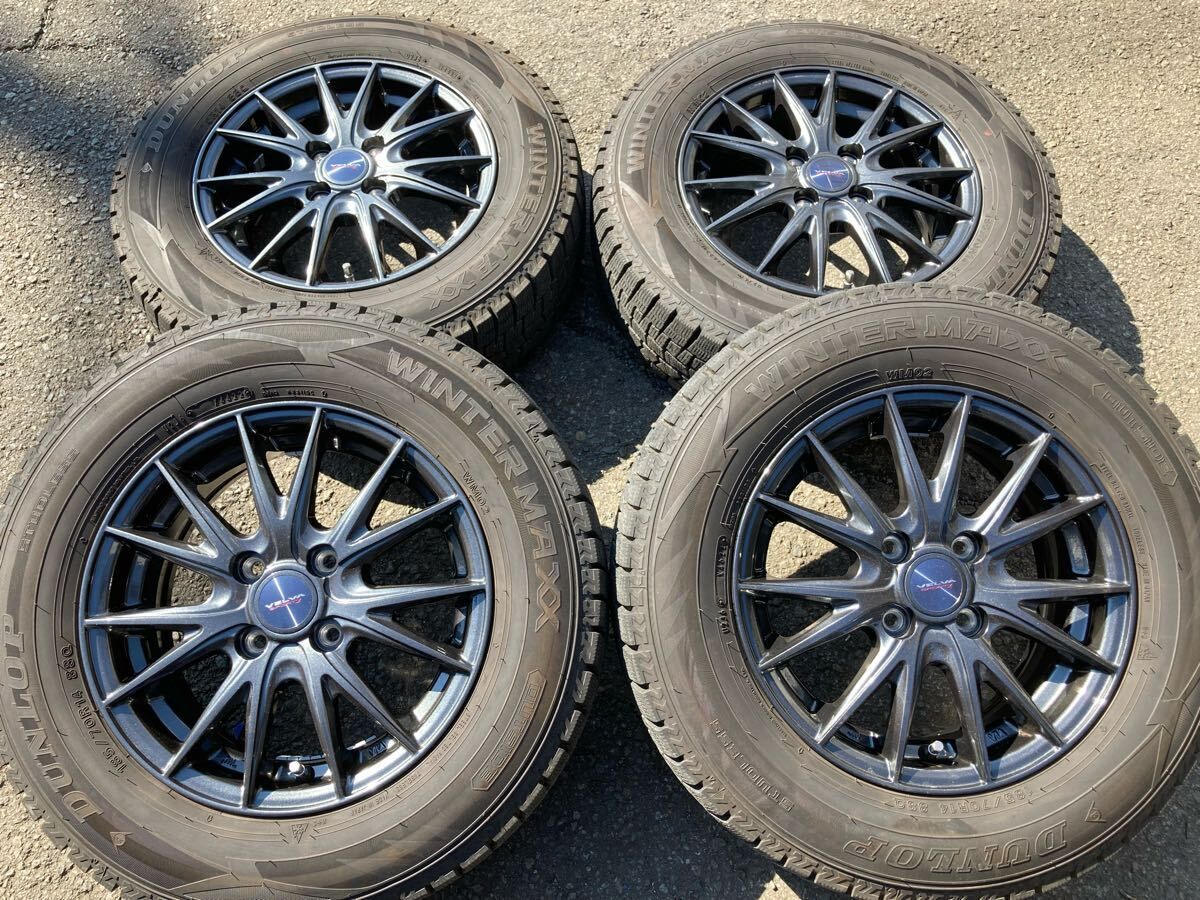 2022年製造スタッドレスタイヤ付き VELVA SPORT Z◇14インチ 5.5 2022年製造スタッドレスタイヤ付き VELVA SPORT Z◇14インチ 5.5