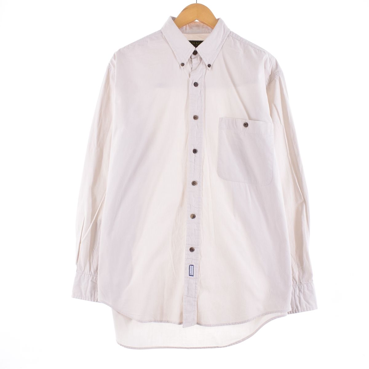 古着 ラルフローレン Ralph Lauren CHAPS チャップス 長袖 ボタンダウンシャツ メンズXL ヴィンテージ/eaa348028
