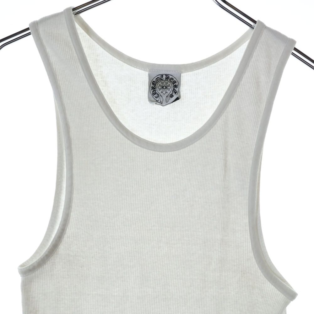 CHROME HEARTS　 オールド サイドロゴ　 タンクップ　正規品 CHROME HEARTS (クロムハーツ) OLD TANK TOP サイドロゴデザイン