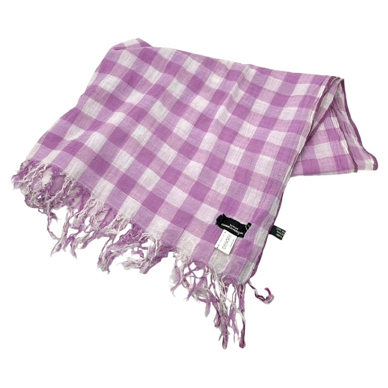 tricot COMME des GARCONS ストール レディース トリココムデギャルソン 中古　古着 tricot COMME des GARCONS(トリココムデギャルソン) Check Stole