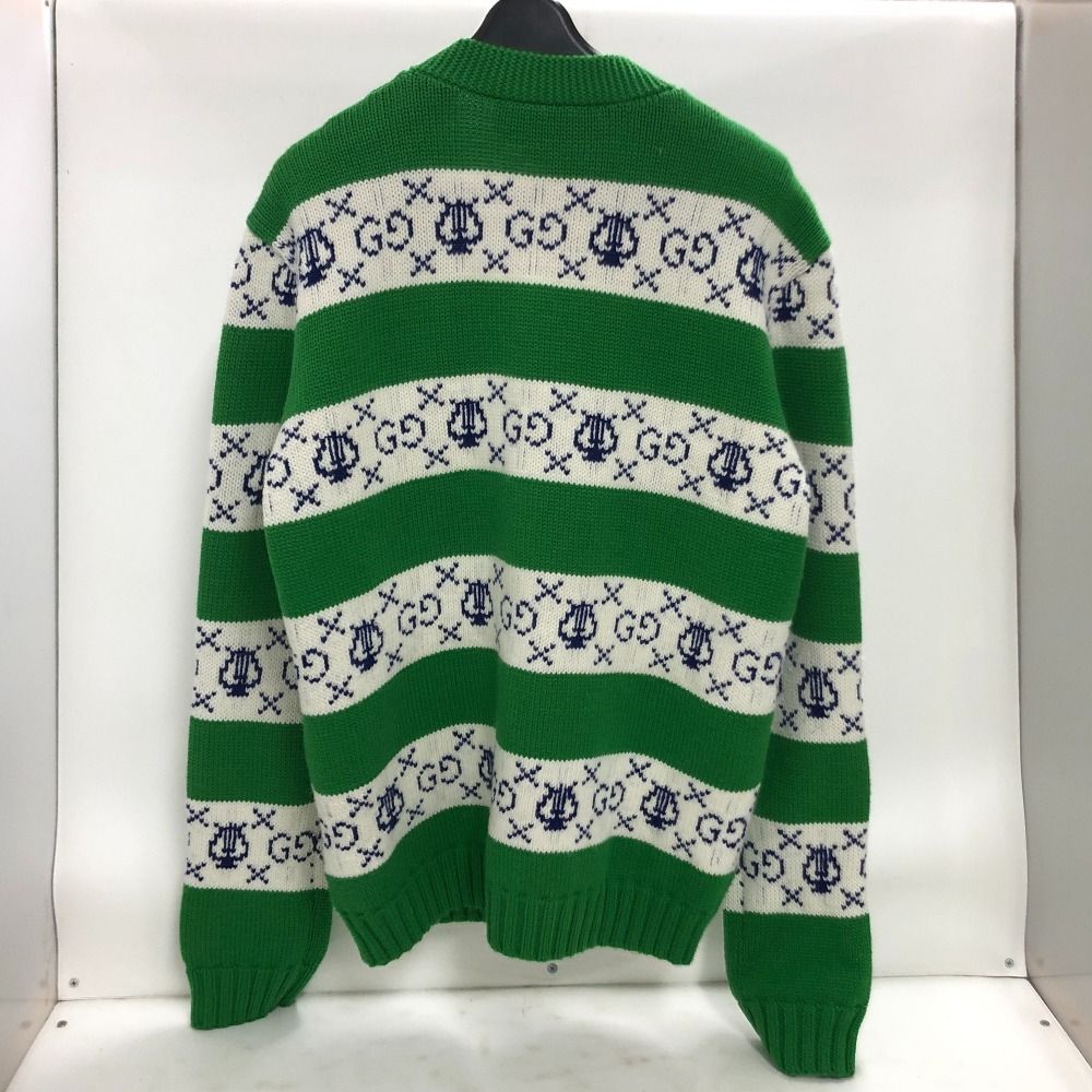 02w19947 グッチ GUCCI 19AW ウール GGリラストライプ ジャガード