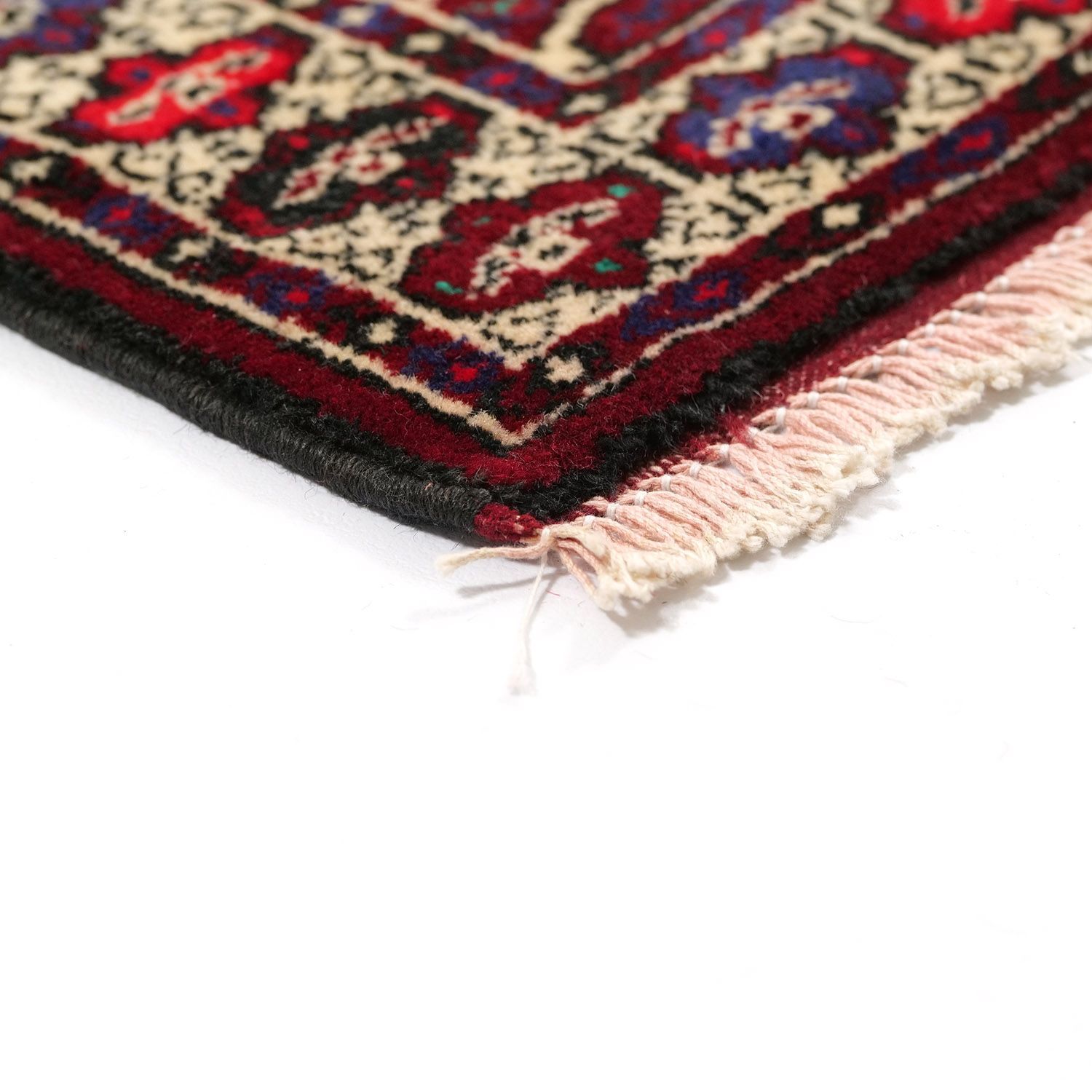 トルクメン 1960年代 1130×850mm セミアンティーク ミフラーブ ミナレット ヴィンテージラグ専門店 手織り MARWIL-DEMENAGEMENTS_CH