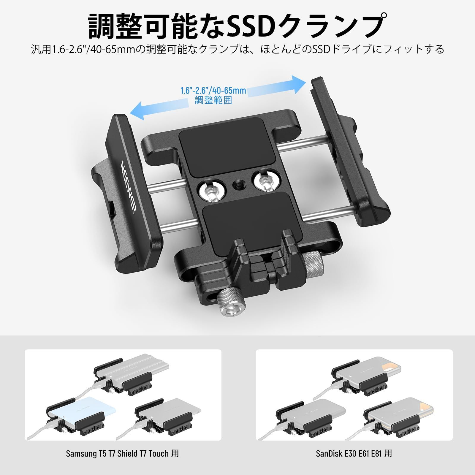 タイムセール！！BMPCC4K 本体 ケージ付き SSDクランプ付き タイムセール！！BMPCC4K 本体 ケージ付き SSDクランプ付き