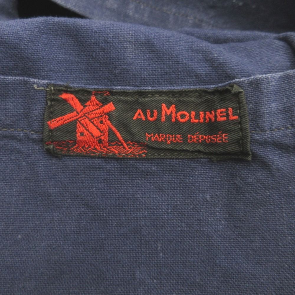 40s AU MOLINEL メティス　スモック　フレンチ　ビンテージ 良品 40s AU MOLINEL オーモリネル メティス スモック シャツ