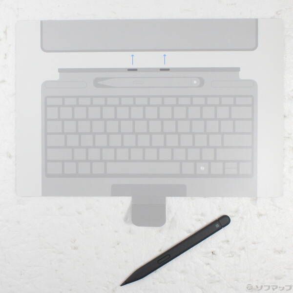 〔 品〕 Surface Pro キーボード ペン収納 スリムペン付き ブラック 262 WWW_MEBLE-SODAR_PL
