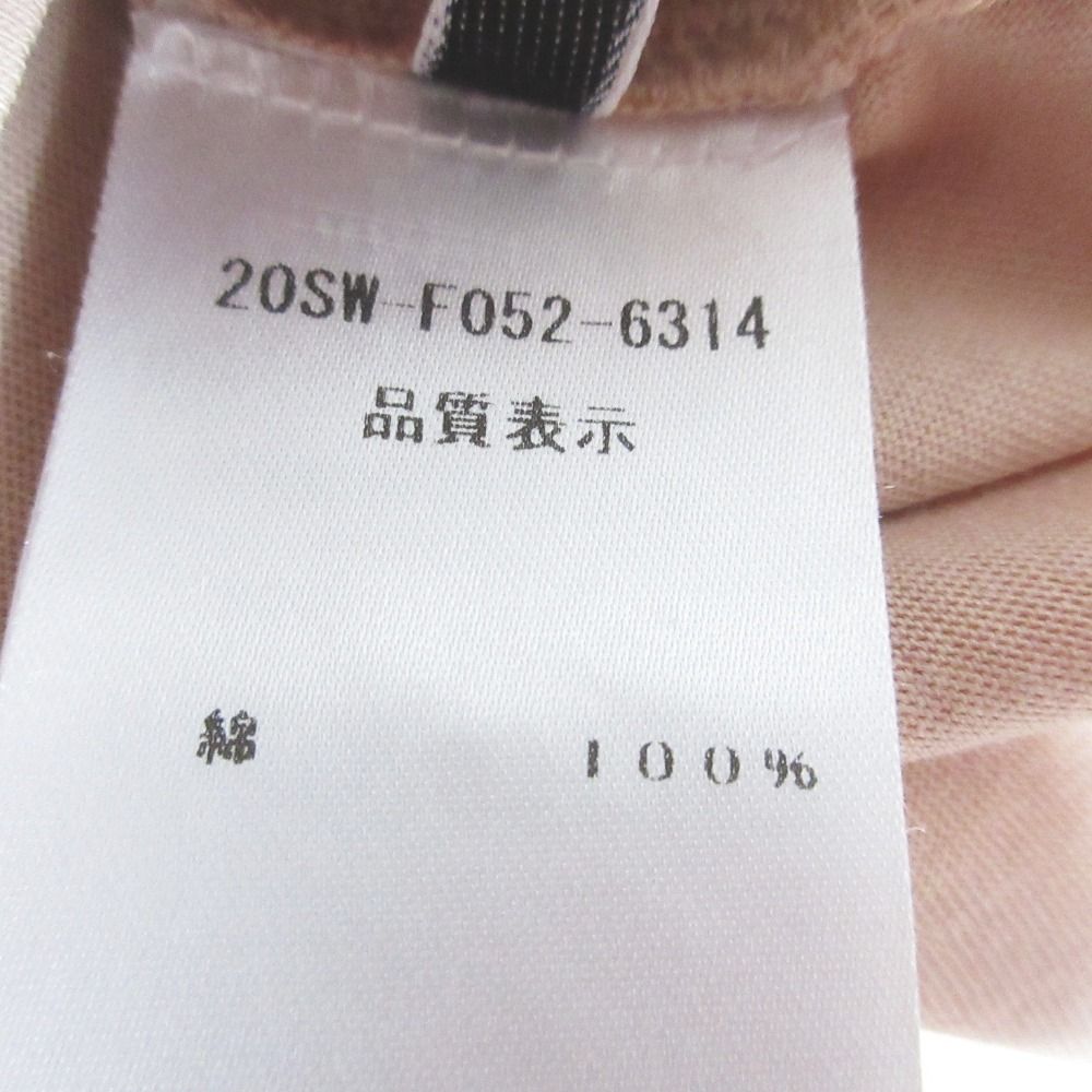美品 N21 ヌメロヴェントゥーノ ドットロゴプリント 半袖 クルー