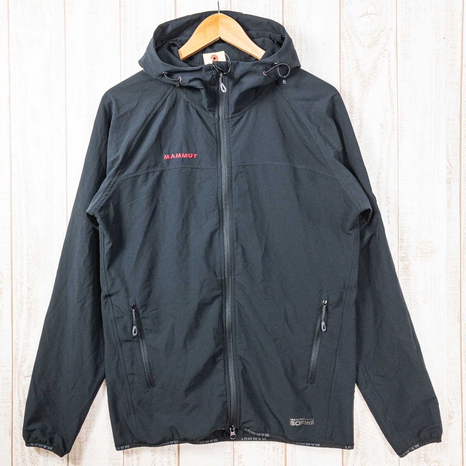 【Men's M ブラック系】 Mammut ( マムート ) ソフテック グラナイト フーデッド ジャケット Softech Granite ...