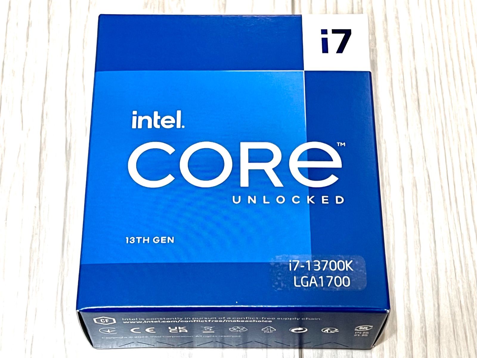 新品未開封 保証書付 Intel Core i7 13700K BOX - golf le classic