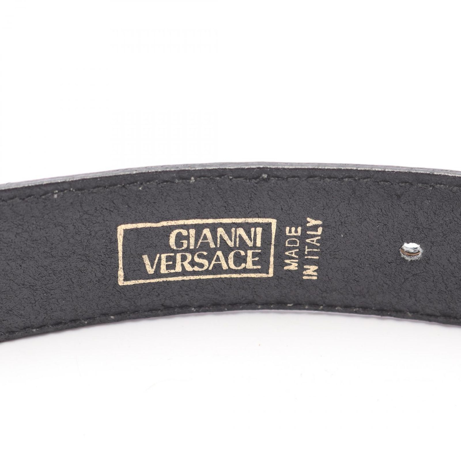 ＊値下げ＊GIANNI VERSACE ジャンニヴェルサーチ ベルト R‪☆様専用】ジャンニヴェルサーチェ 4連 ベルト レザー‬