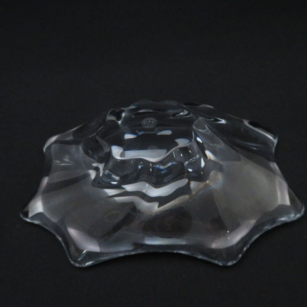 Baccarat バカラ　小物入れ　灰皿　アッシュトレイ バカラ ボリュート アッシュトレイ（8cm）名入れ彫刻代込み
