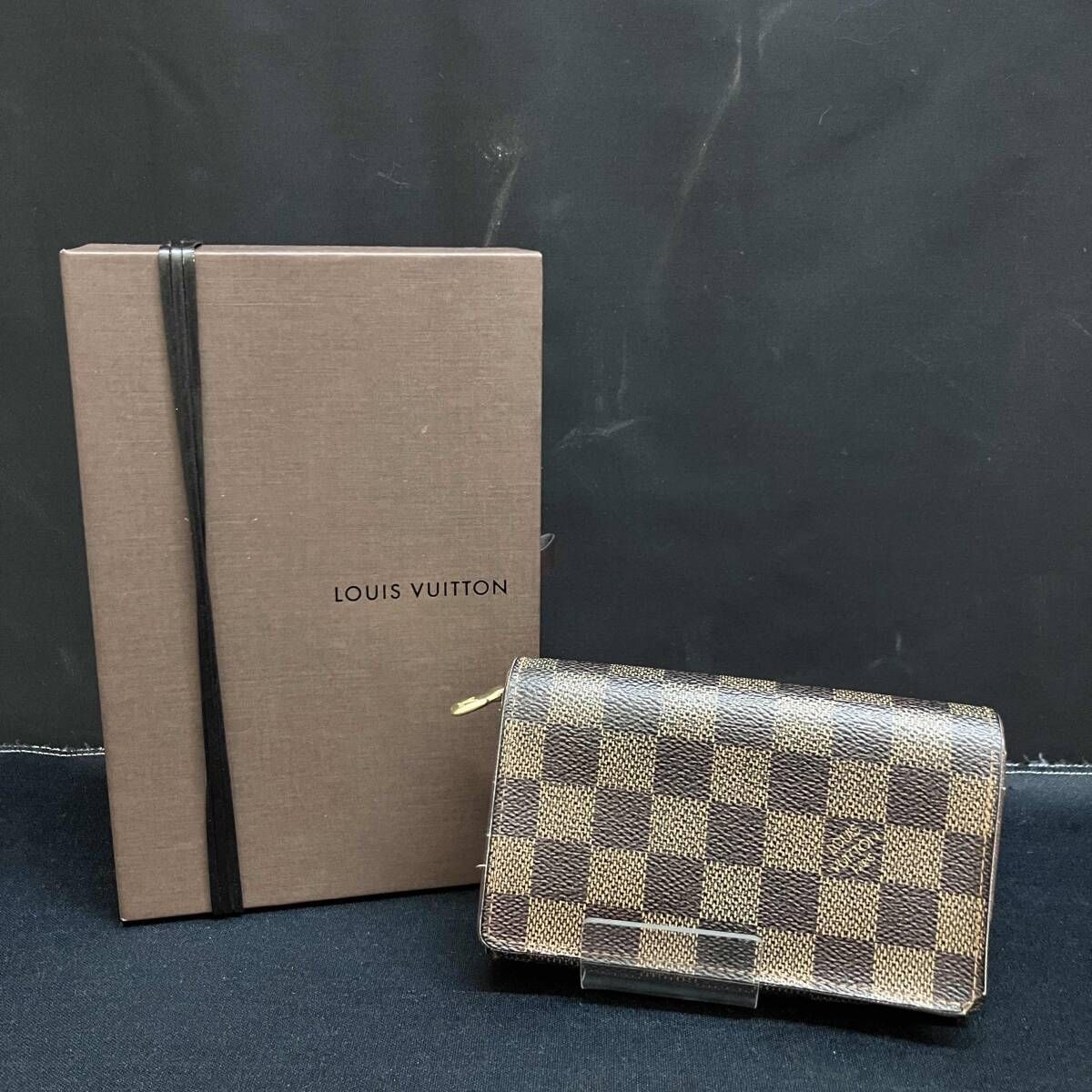 LOUIS VUITTON ルイヴィトン CA0095 ダミエ ポルトモネビエトレゾープ