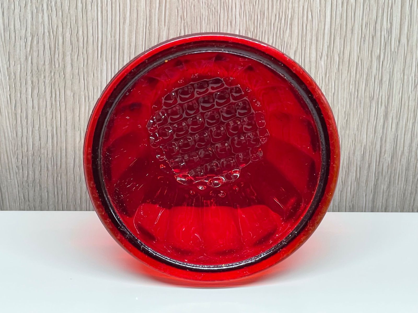 JB新型マ－カーレンズ 赤 10個 レッド ガラス レンズのみ IKK レトロ デコトラ アート トラックショップASC FFCRYSTALESIA_COM