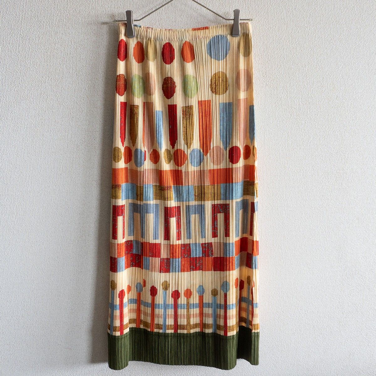 PLEATS PLEASE 柄 プリーツ スカート プリーツプリーズ イッセイミヤケ ISSEY MIYAKE 25090607