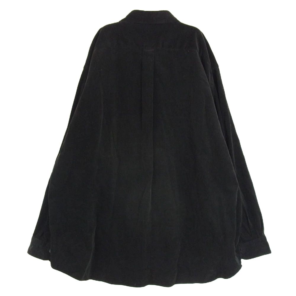 COMOLI コモリ 24AW A03-02004 コーデュロイ コモリ 長袖シャツ