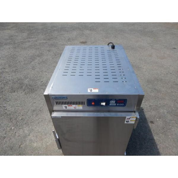 代引不可)1 2016年製 ニチワ 電気 ホット ワゴン HWN-251SP 6段 棚455