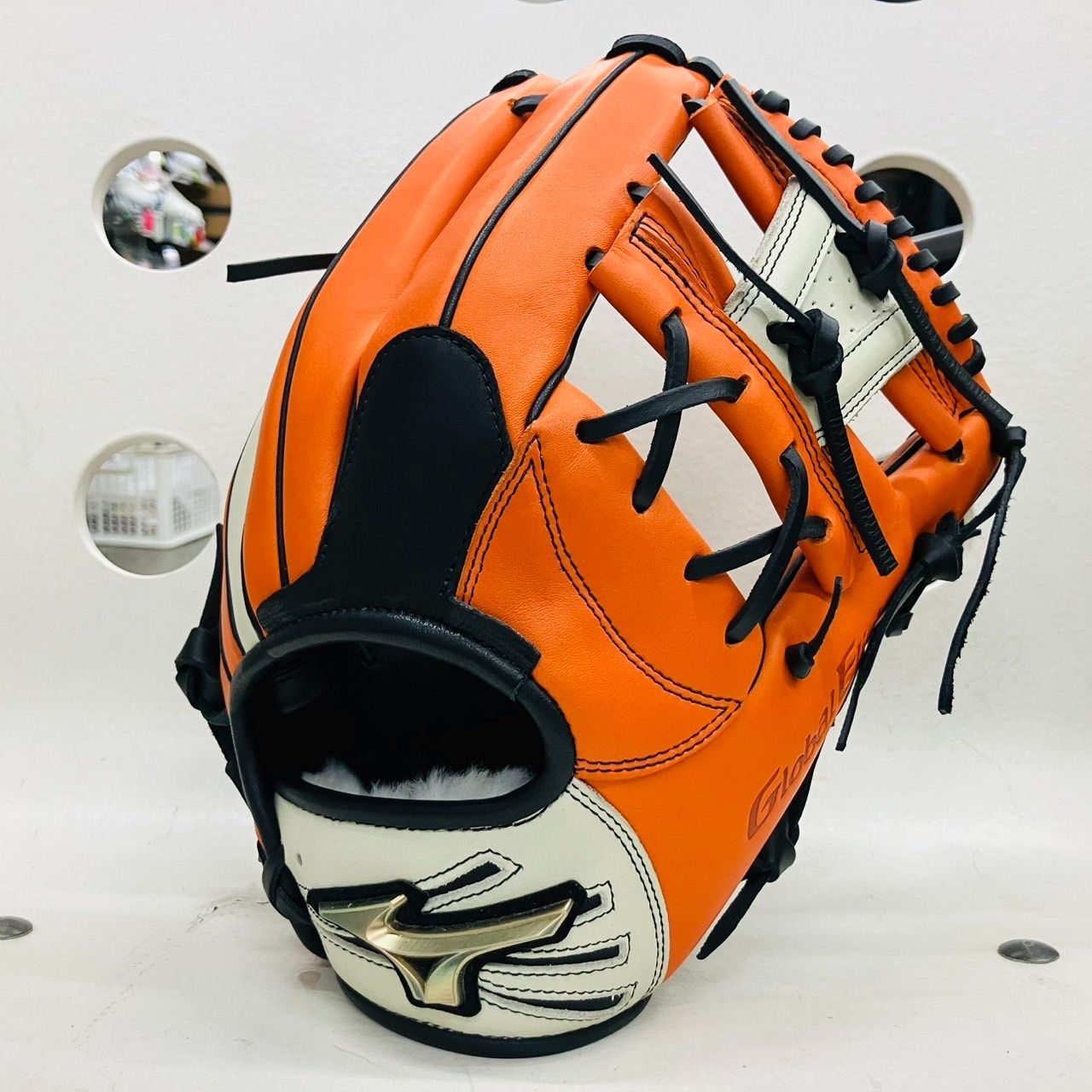 ミズノ　MIZUNO　GlobalElite　グローバルエリート　オリジナルオーダーグラブ　軟式用　内野手用　坂本勇人型　F型指当て　やや大きめ