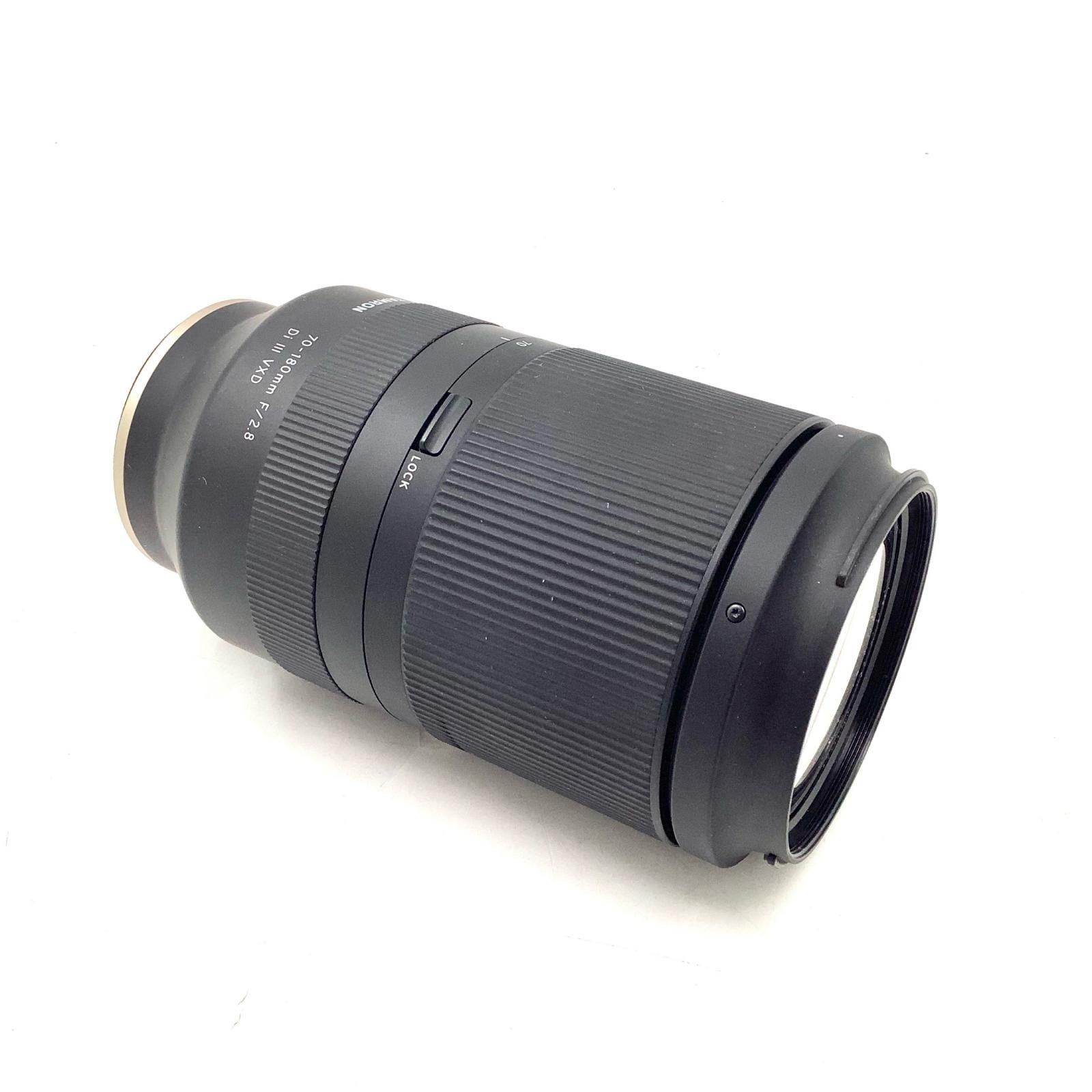 【全額返金保証】【最速発送】TAMRON 70-180mm F/2.8 Di III VXD (Model A056) [SONY用] 動作確認済