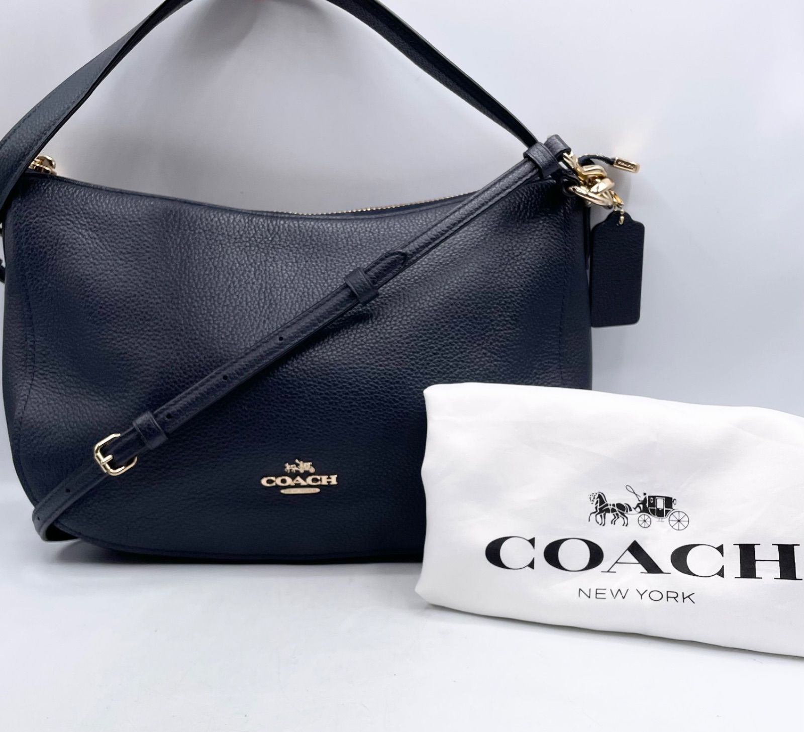 人気商品】coach コーチ ショルダーバッグ クロスバッグ 2way レザー 
