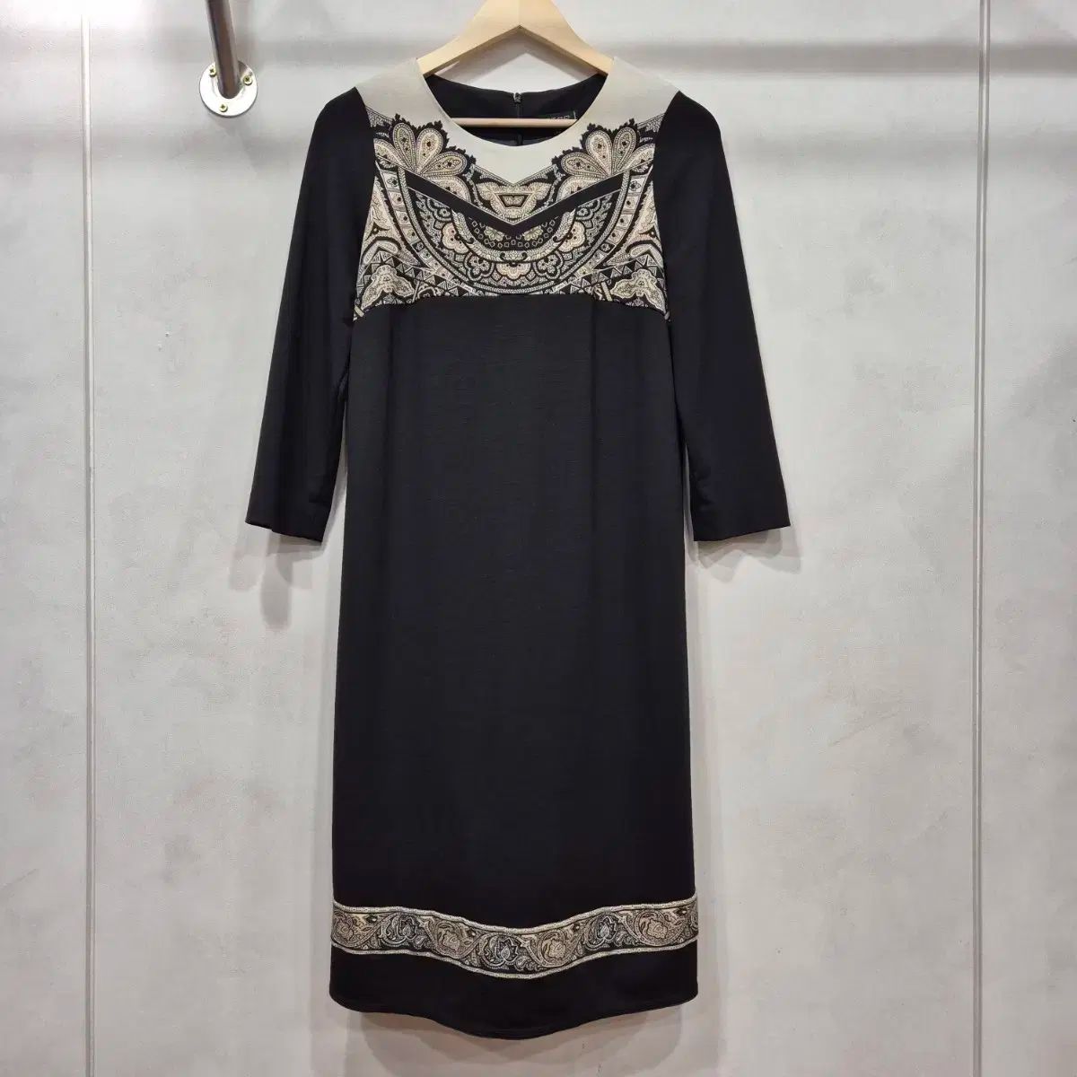 ETRO (エトロ) ペイズリー パターン ワンピース ミディ丈 - メルカリ