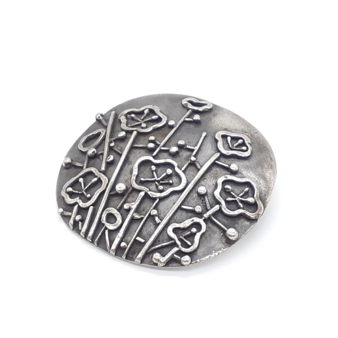 ブローチ ネックレス ペンダントトップ 2WAY SILVER シルバー 鴻 ブローチ ネックレス ペンダントトップ 2WAY SILVER シルバー 鴻