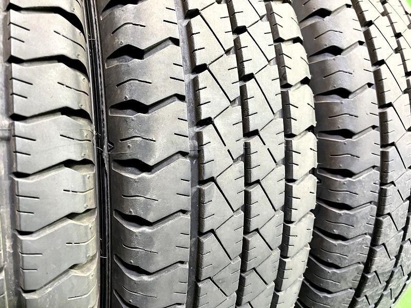 185/80R14 102/100N LTタイヤホイール4本セット エナセーブ 4本セット