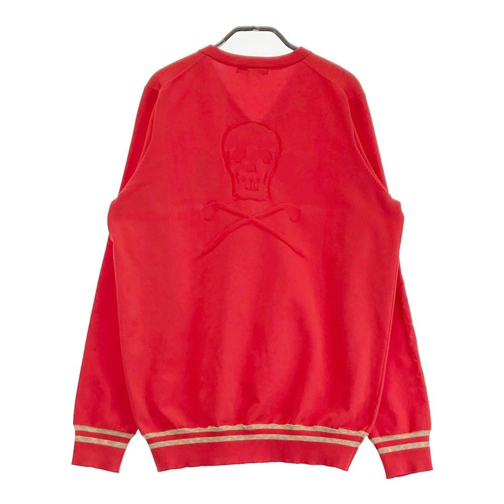 【美品】MARK & LONA Vネックセーター 50 ニット ゴルフ メンズ サイズ：50 MARK&LONA マークアンドロナ Vネック ニットセーター