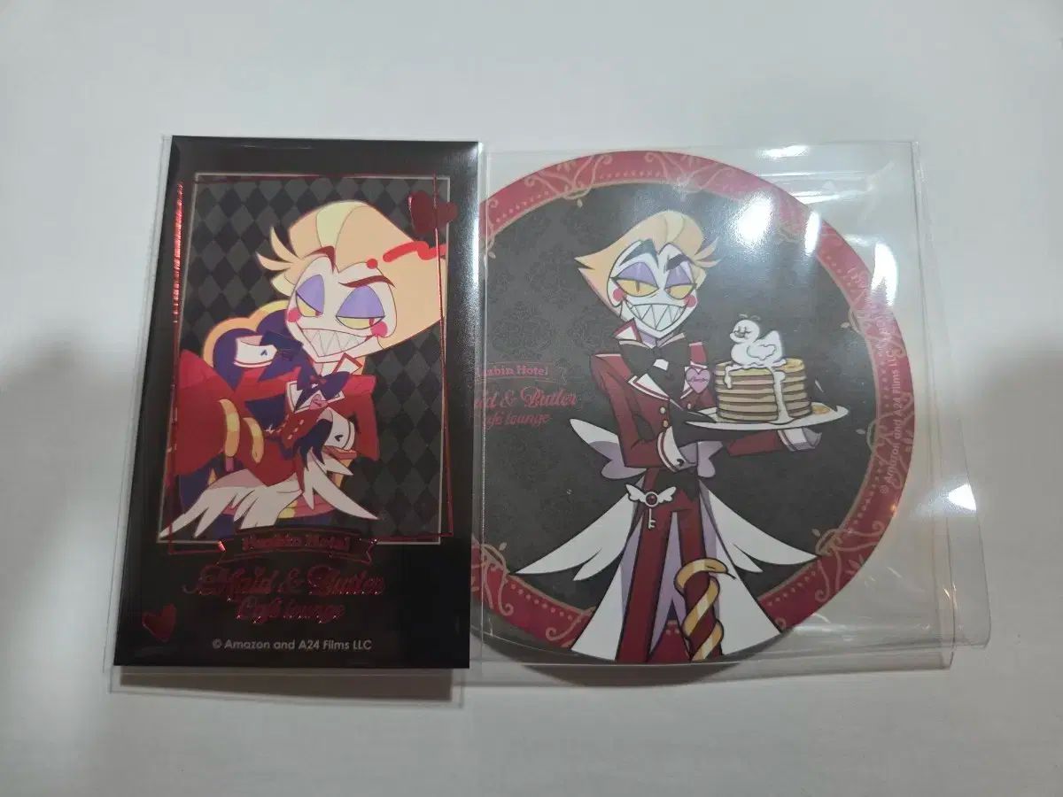 ハズビンホテル アニメイト コラボカフェ ルシファー トレカ+