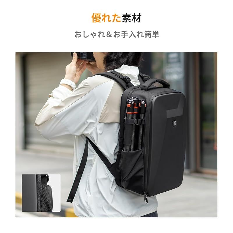 カメラ K&F Concept カメラバッグ カメラリュック リュックサック 大