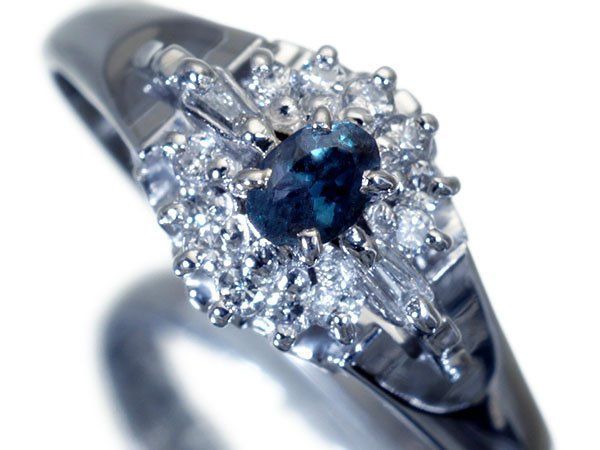 ジュエリー極】超希少宝石！上質天然アレキサンドライト0.14ct＆