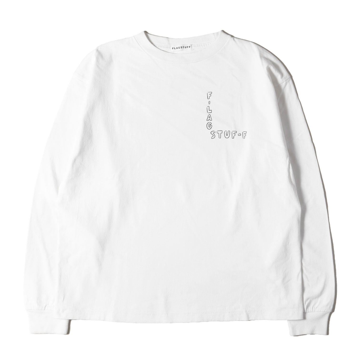 FLAGSTUFF フラグスタッフ Tシャツ サイズ:M / Yu Nagaba グラフィック 