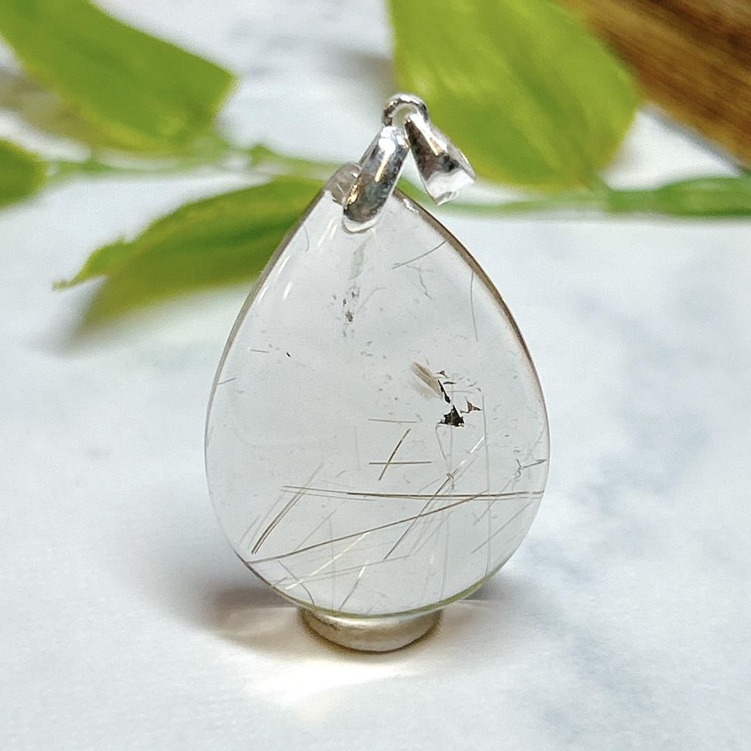 E9982】ゴールデンルチルクォーツ＊太陽ルチル＊ペンダント＊Rutile Quartz＊Pendant - メルカリ