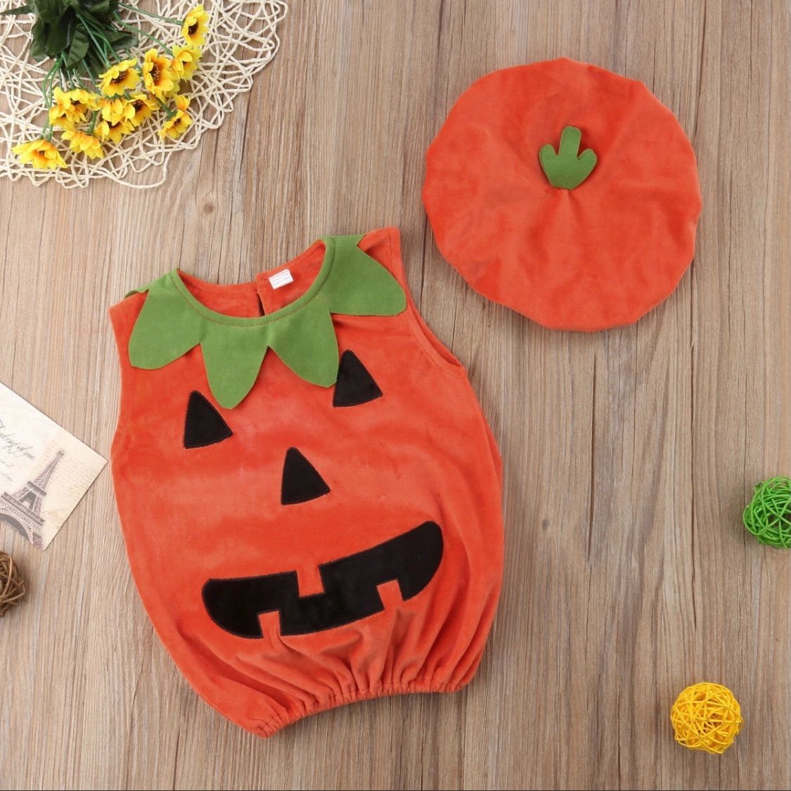 新品未使用 ハロウィン ベビー キッズ 仮装 コスプレ かぼちゃ パンプキン R's select shop ♥ メルカリ