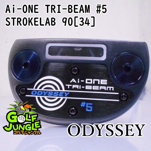 パター オデッセイ Ai-ONE TRI-BEAM 5 STROKELAB 90 34 3 パター スチールシャフト おすすめ メンズ 右 6725