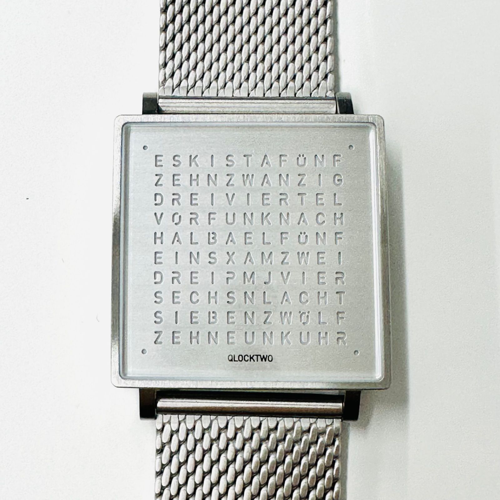 QLOCKTWO W39 クロックツー デジタル腕時計 ドイツ - メルカリ