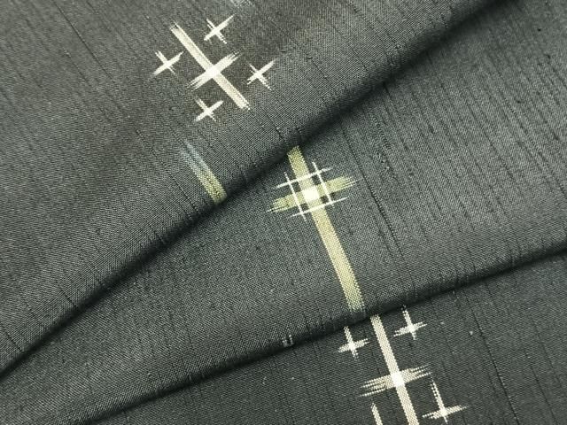 単衣 十字絣