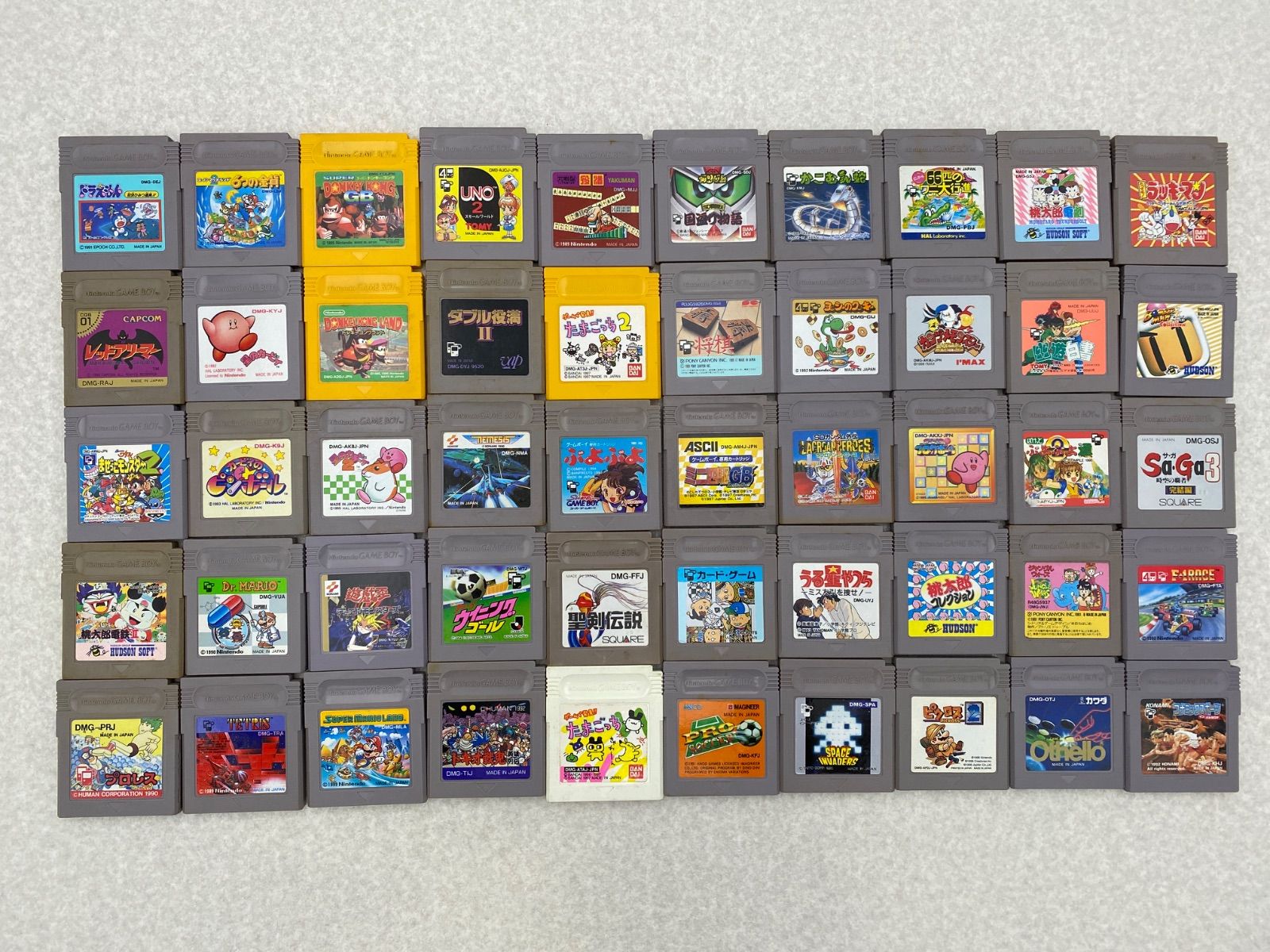 ゲームボーイソフト 50点
