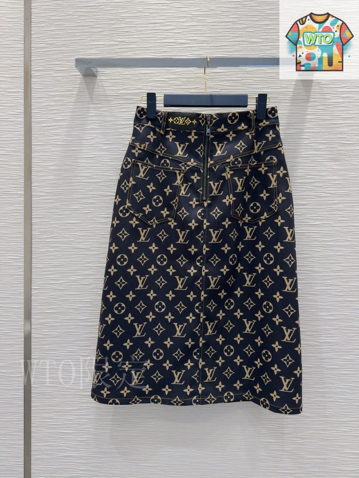 今日 Louis Vuitton 2025SS 新款ミッドスカート-3