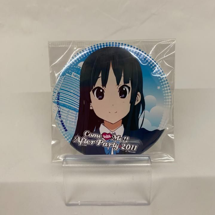 けいおん 琴吹紬 缶バッジ Come with Me!! After Party