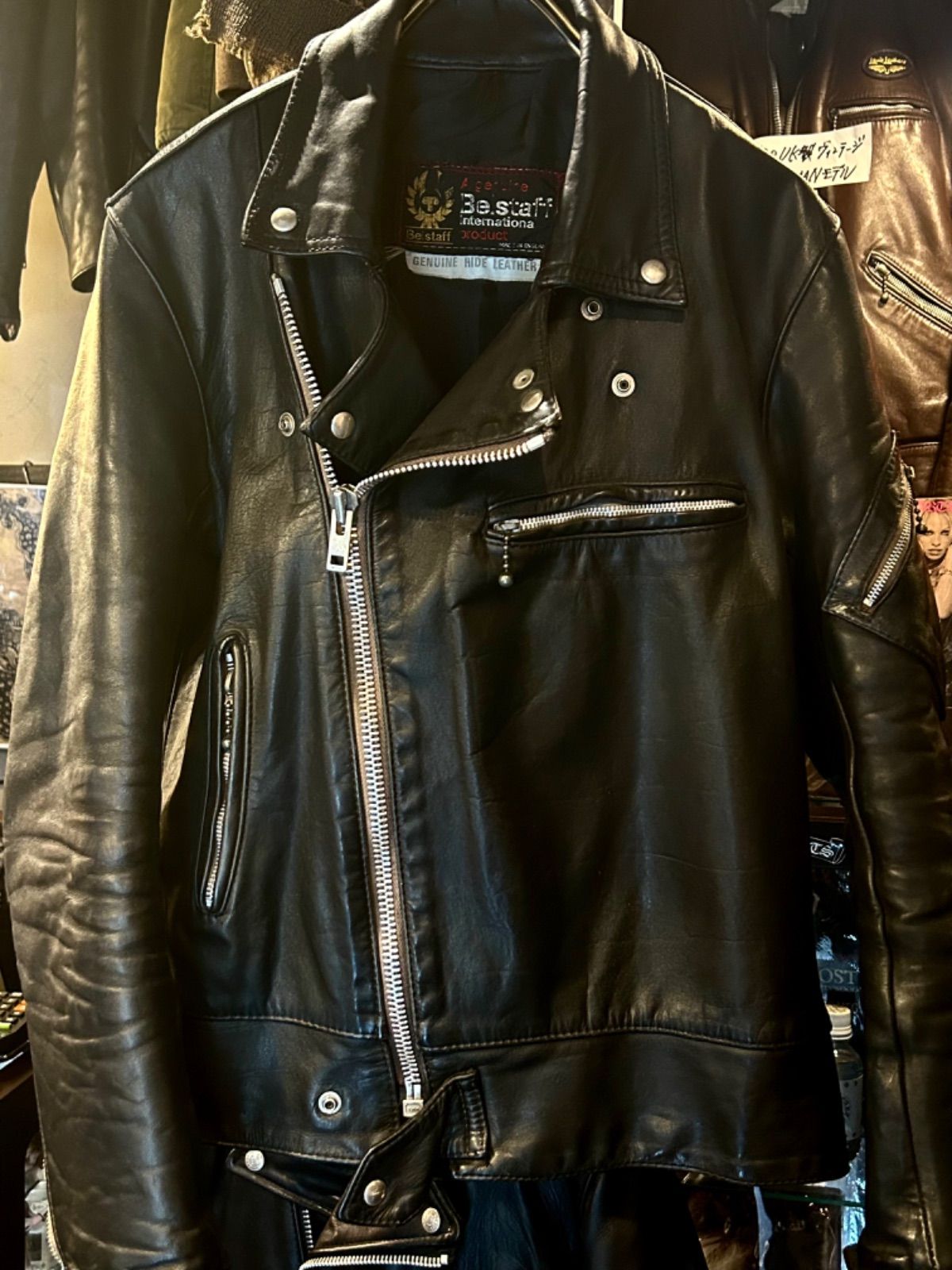 70-80,sヴィンテージBelstaff 激レアモデルパンクスライダース - メルカリ