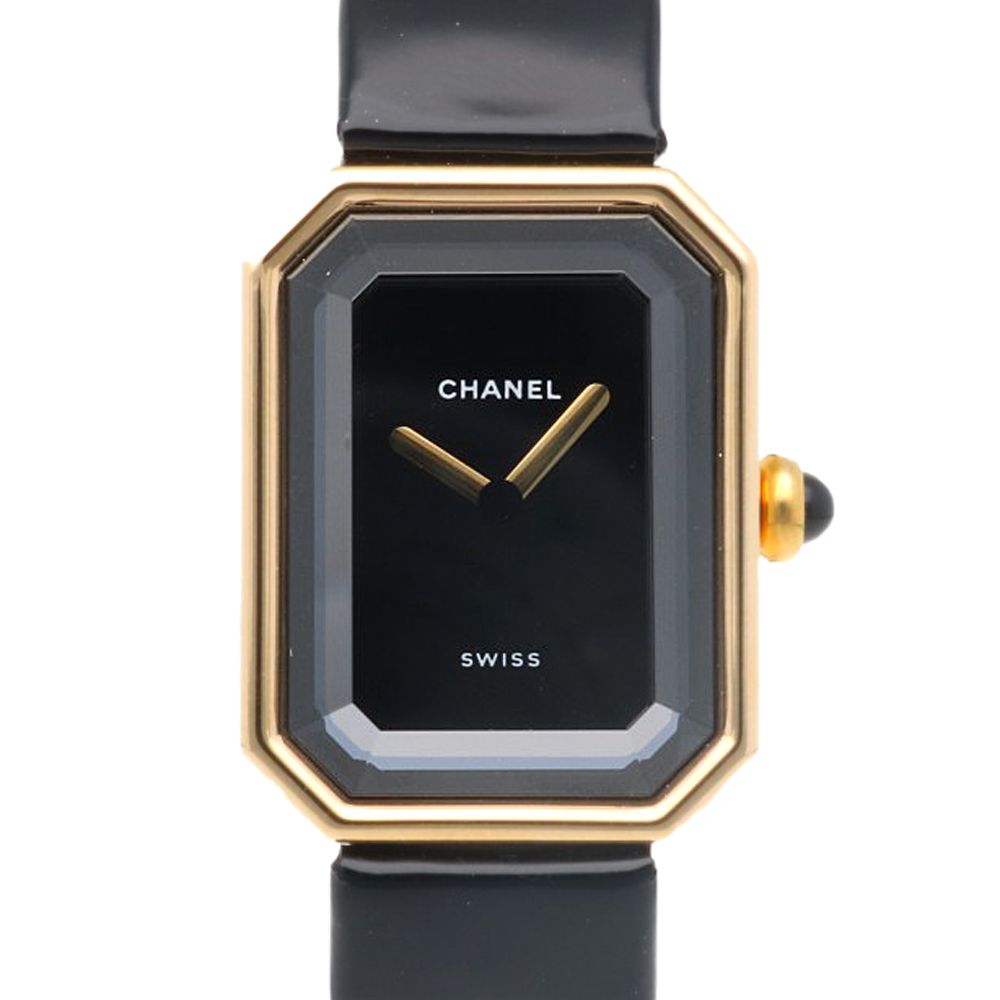 シャネル プルミエール 腕時計 時計 18金 K18イエローゴールド H0092 クオーツ 磨き直し済 レディース 1年保証 CHANEL シャネル