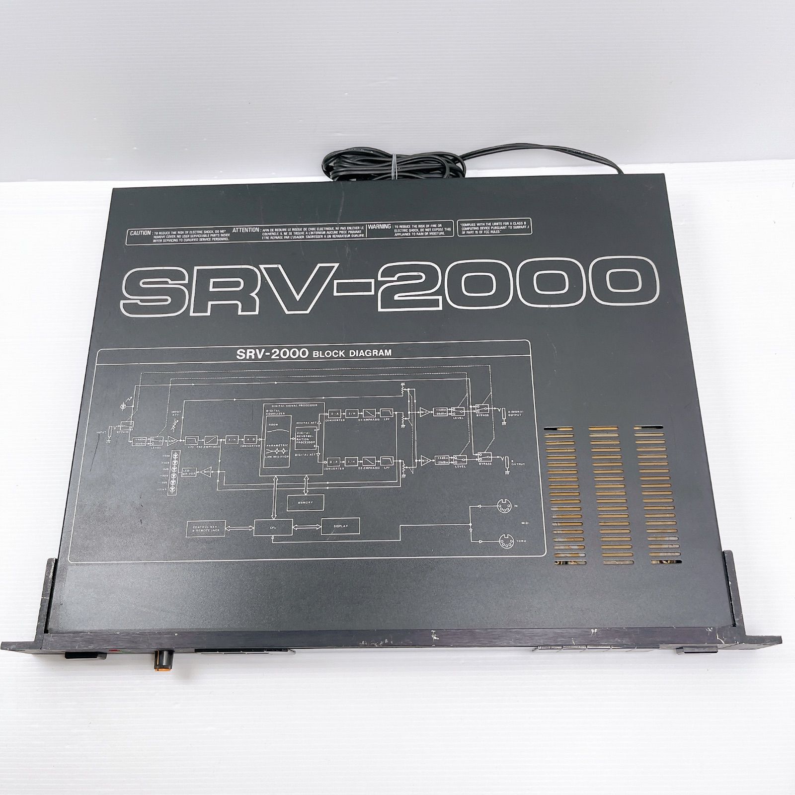 Roland ローランド SRV-2000 デジタルリバーブ DIGITAL REVERB
