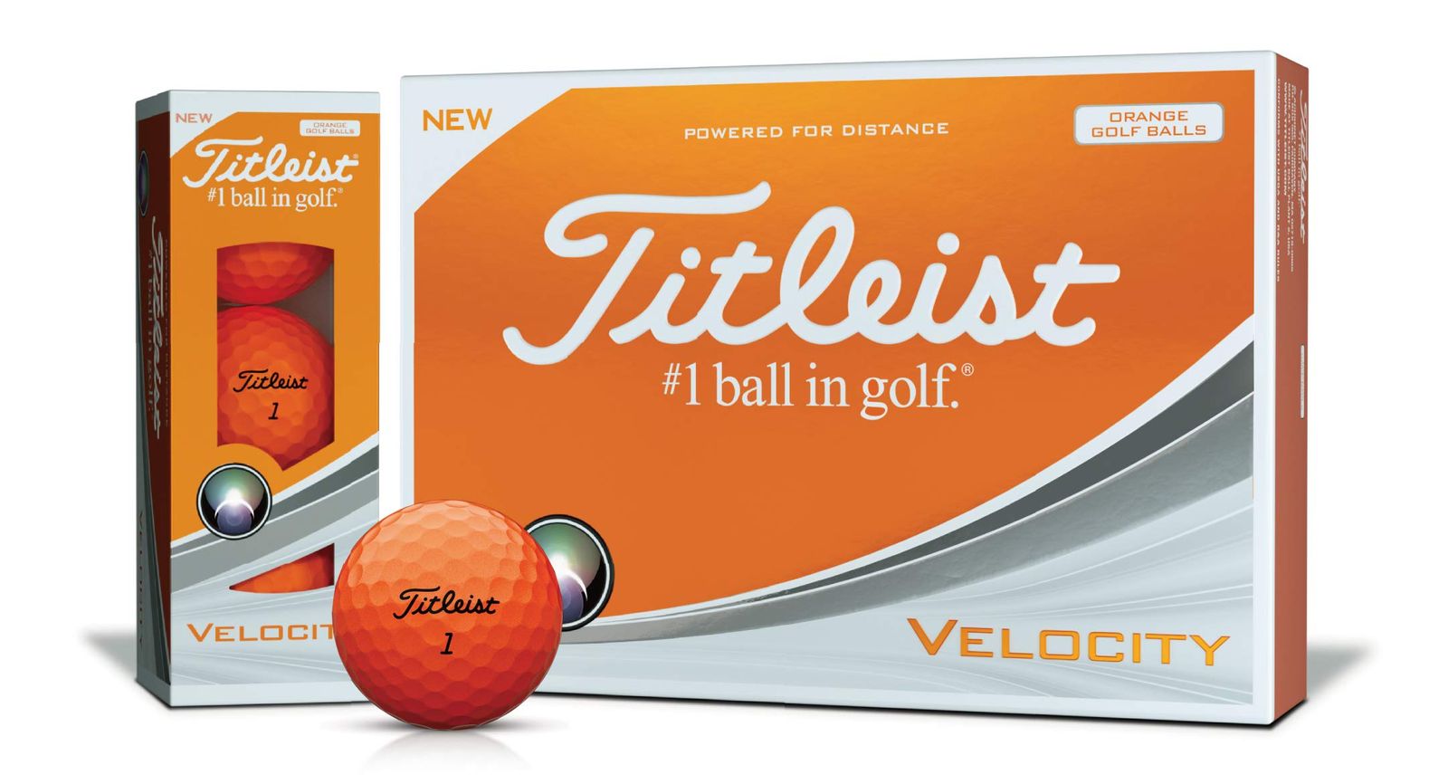 TITLEIST(タイトリスト) ゴルフボール 2018 VELOCITY 2ピース 12個入り オレンジ T8224S-J 