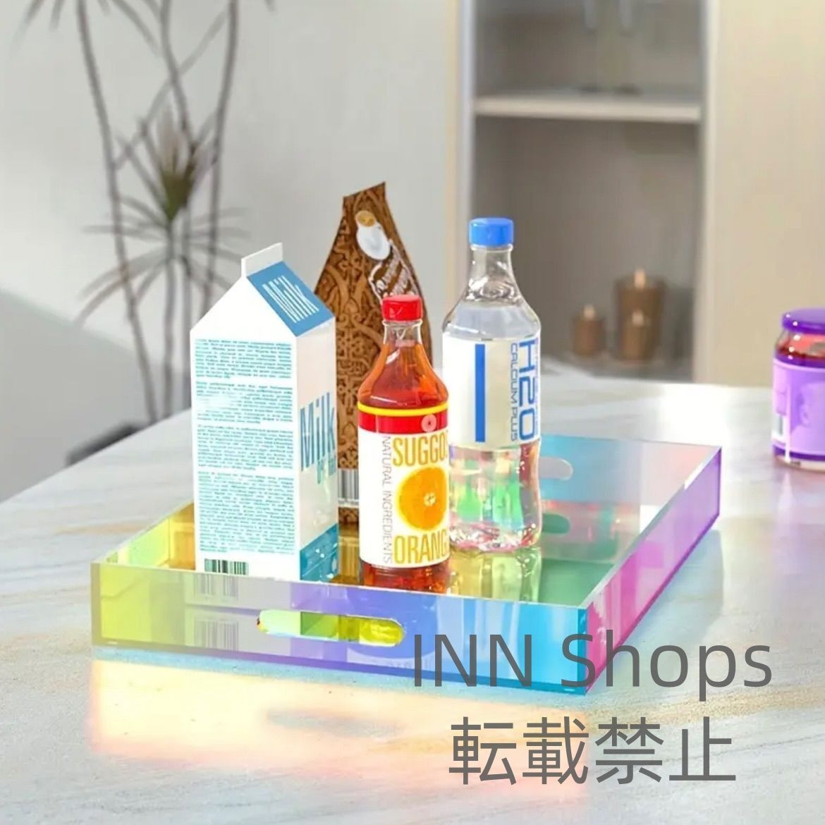 バニティトレイ シリコンパッド付き