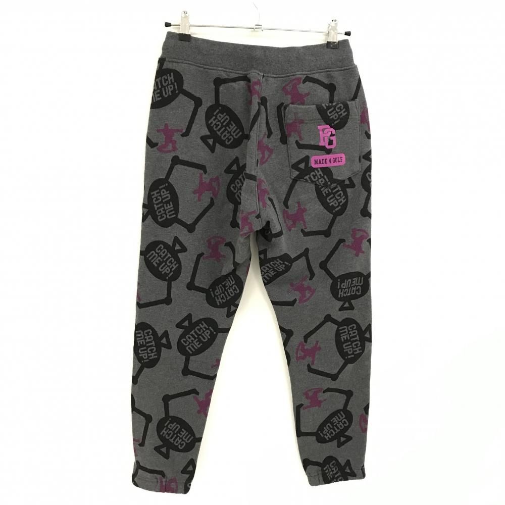 グレー×黒×ピンク UFOキャッチャー総柄