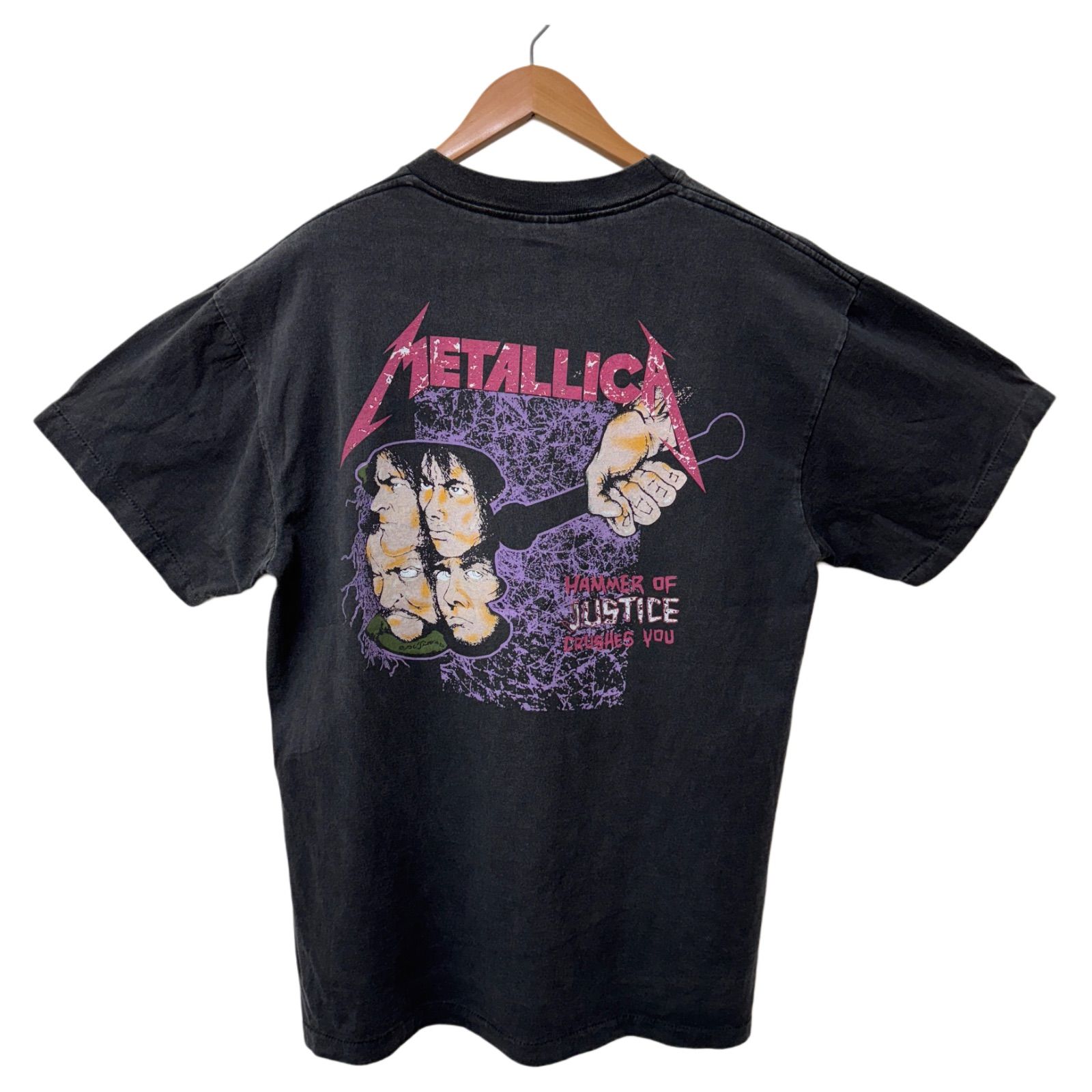 メタリカ Tシャツ Lサイズ ブラック USA製 90s 両面プリント